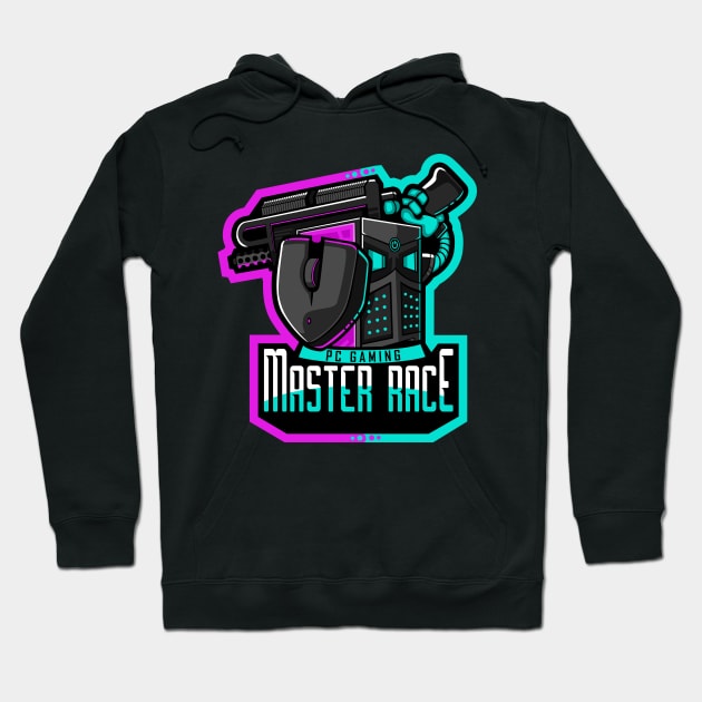 PC Gaming Master Race Hoodie by Just_Shrug